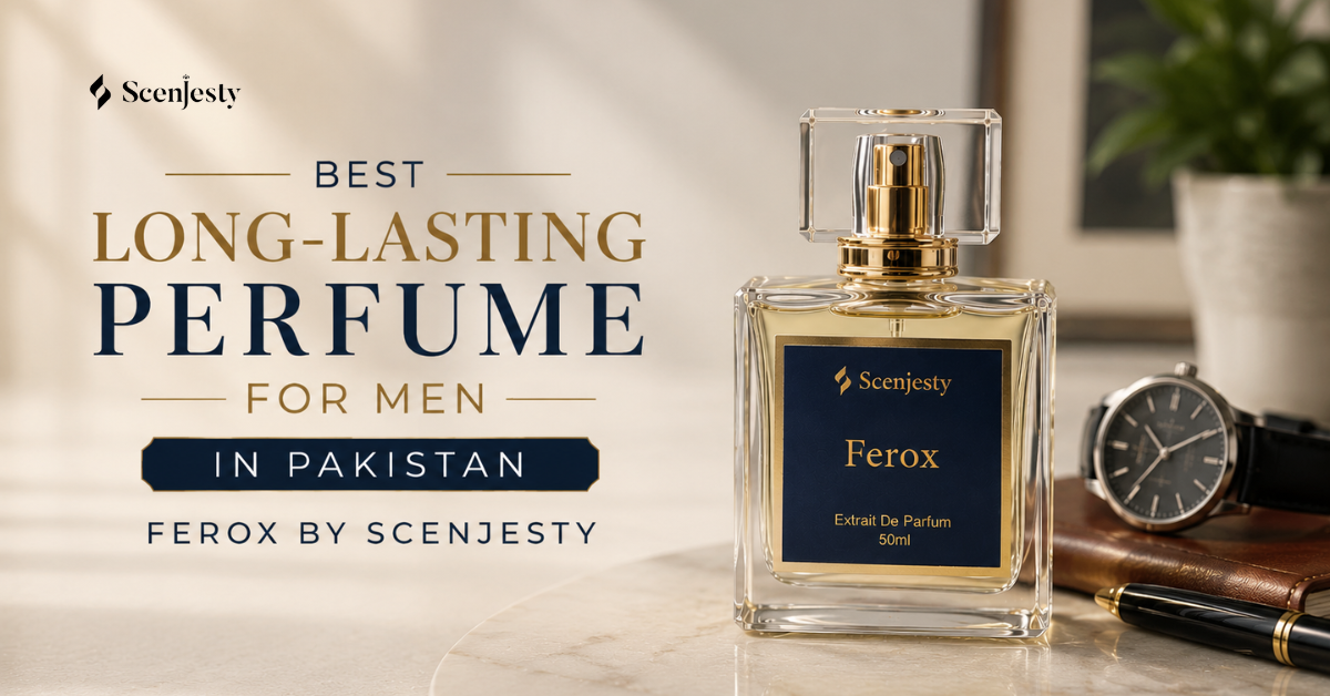 Best Bold & Long-Lasting Perfume for Men in Pakistan: Ferox by Scenjesty