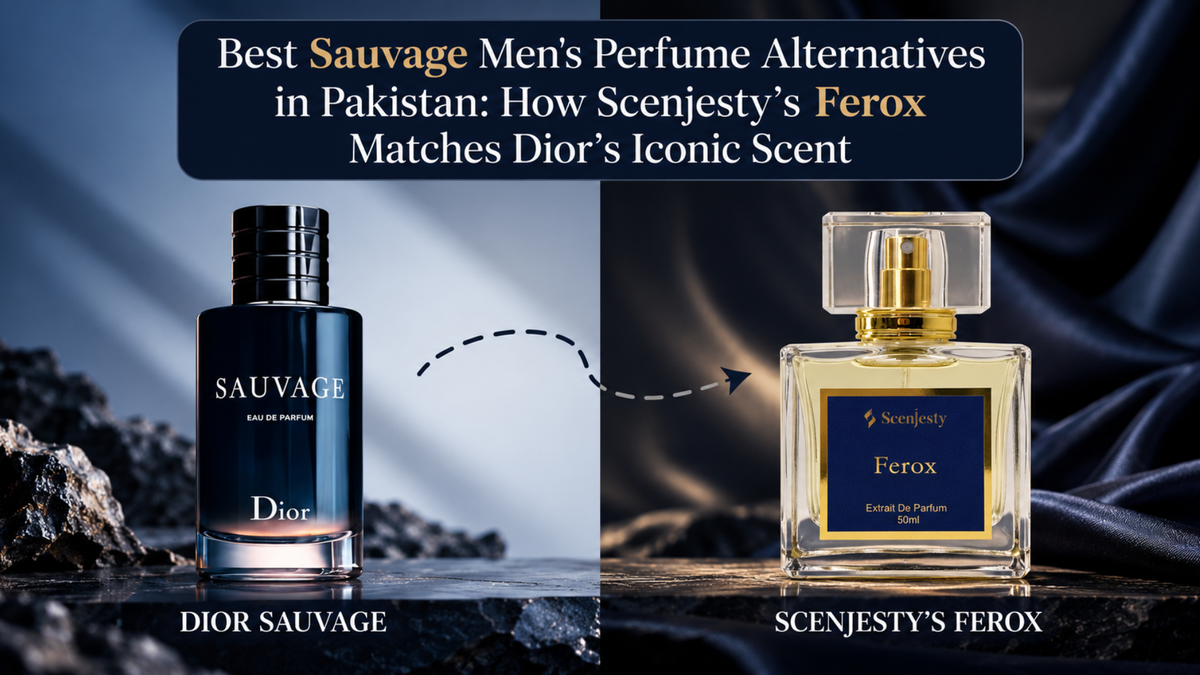 Best Sauvage Men's Perfume Alternatives in Pakistan: How Scenjesty’s Ferox Matches Dior’s Iconic Scent