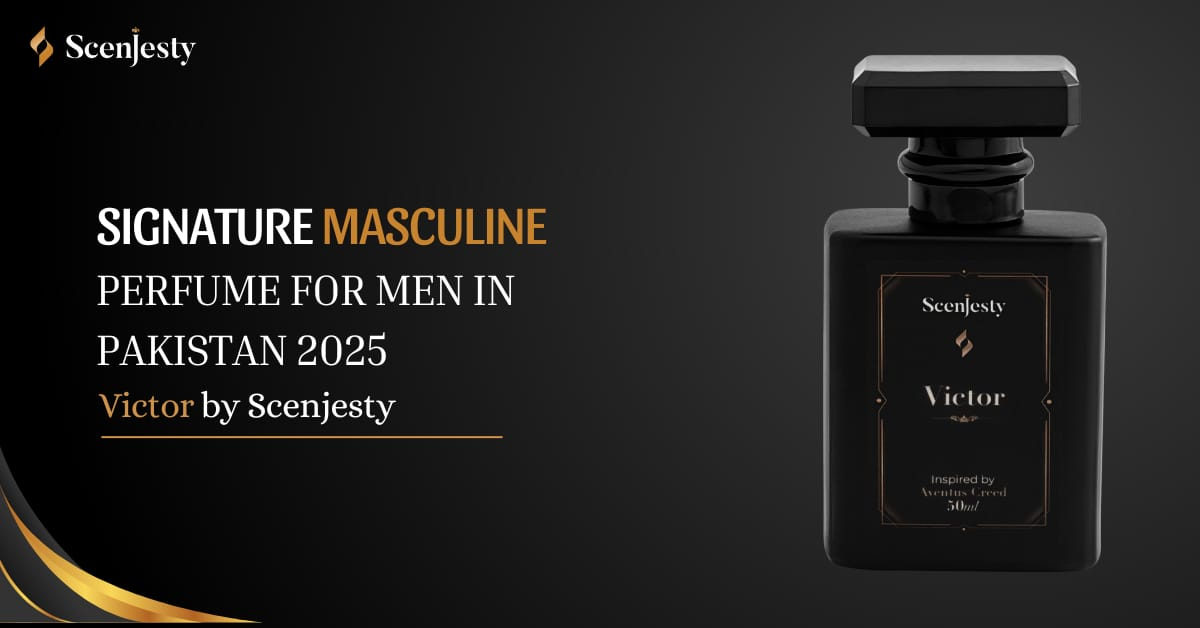 Best Woody Perfume for Men in Pakistan 2025: Victor by Scenjesty