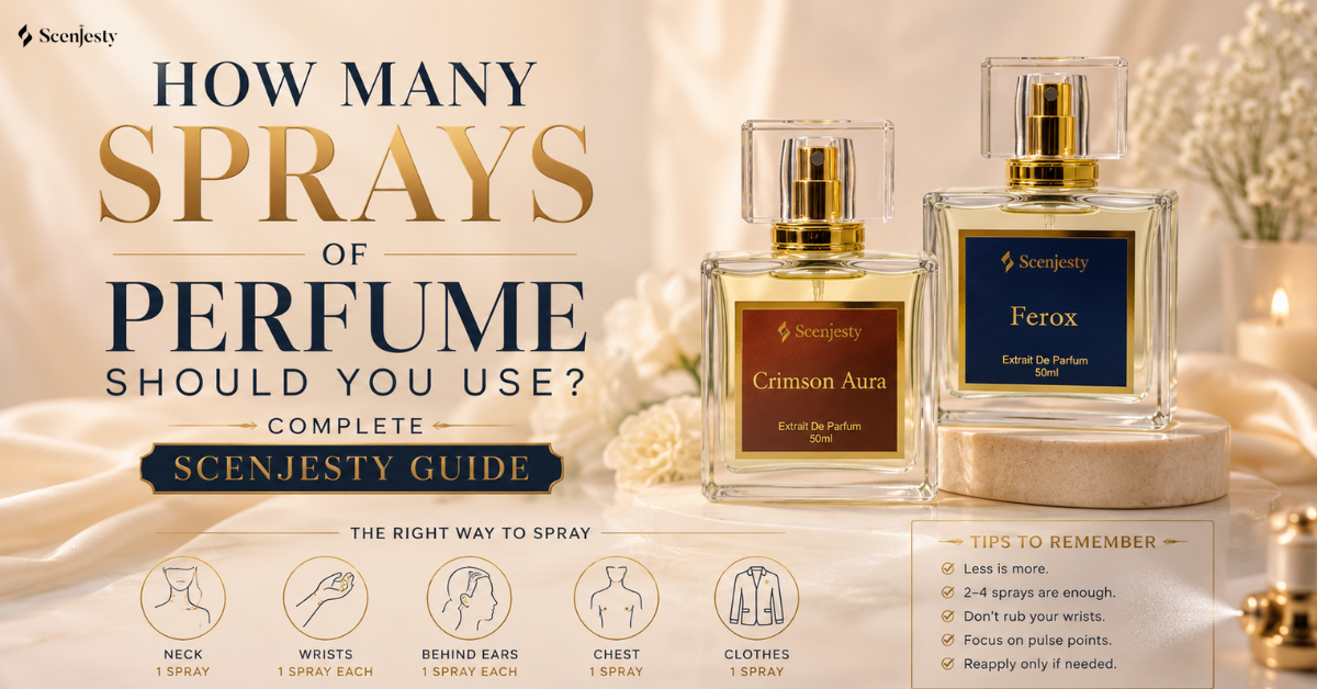 How Many Sprays of Perfume Should You Use?