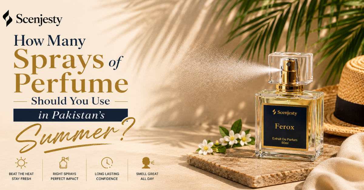 How Many Sprays of Perfume Should You Use in Pakistan’s Summer?