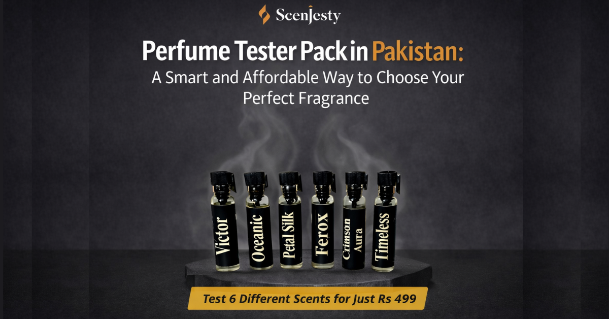 Perfume Tester Pack in Pakistan: A Smart and Affordable Way to Choose Your Perfect Fragrance