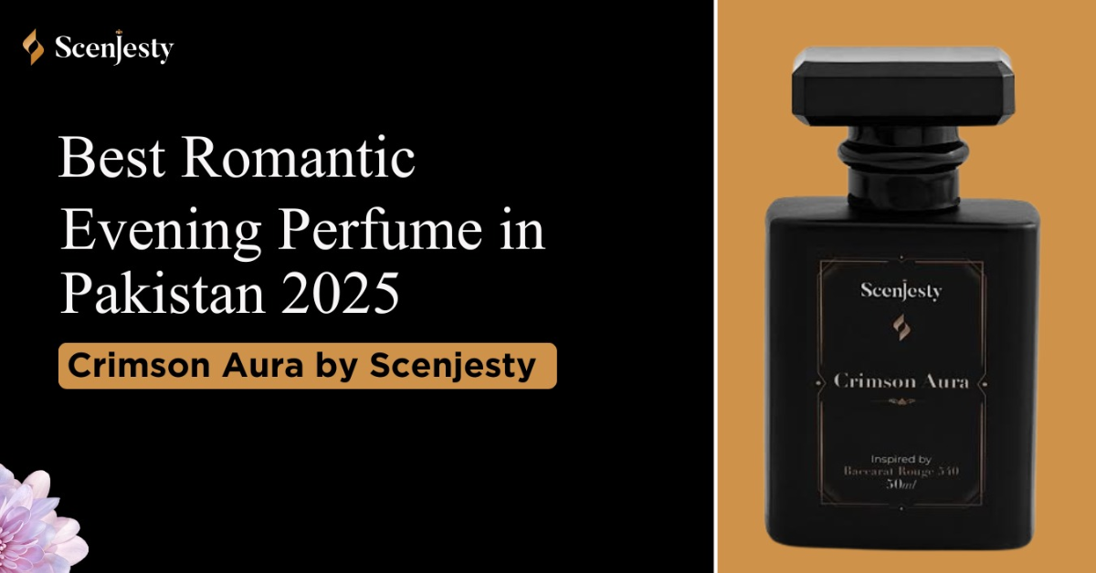 Romantic Evening Perfume in Pakistan 2025: Crimson Aura by Scenjesty